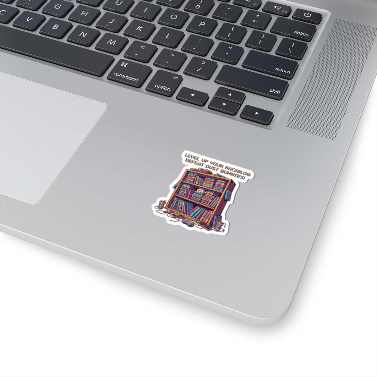 Level Up Your Backlog bookshelf sticker | kiss-cut vinyl sticker - Image 11